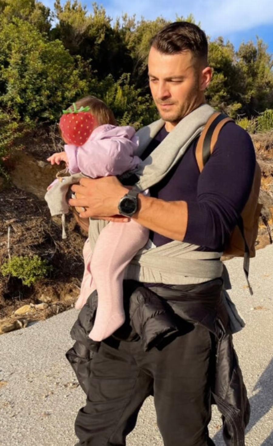 Ο Γιώργος Αγγελόπουλος εύχεται χρόνια πολλά στην κόρη του με μια υπέροχη φωτογραφία