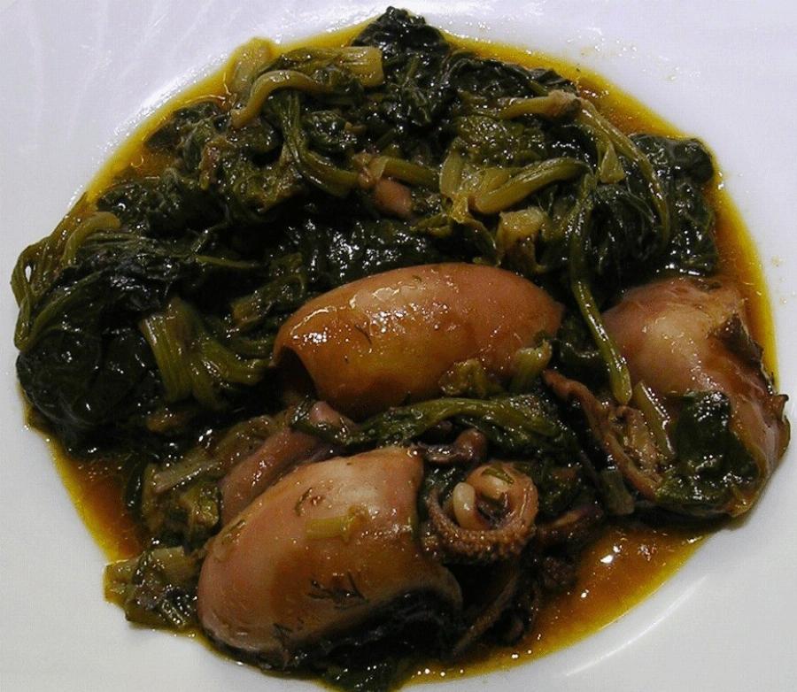 Σουπιές με Σπανάκι Κατσαρόλας – Μερακλίδικη Συνταγή Όπως Παλιά!