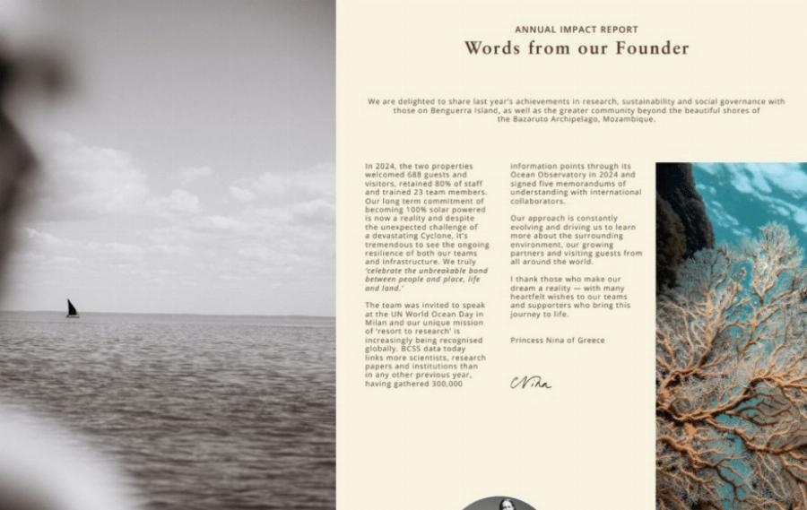 Η Νίνα Φλορ υπέγραψε κείμενο ως «πριγκίπισσα της Ελλάδας» – Δείτε την ανάρτησή της