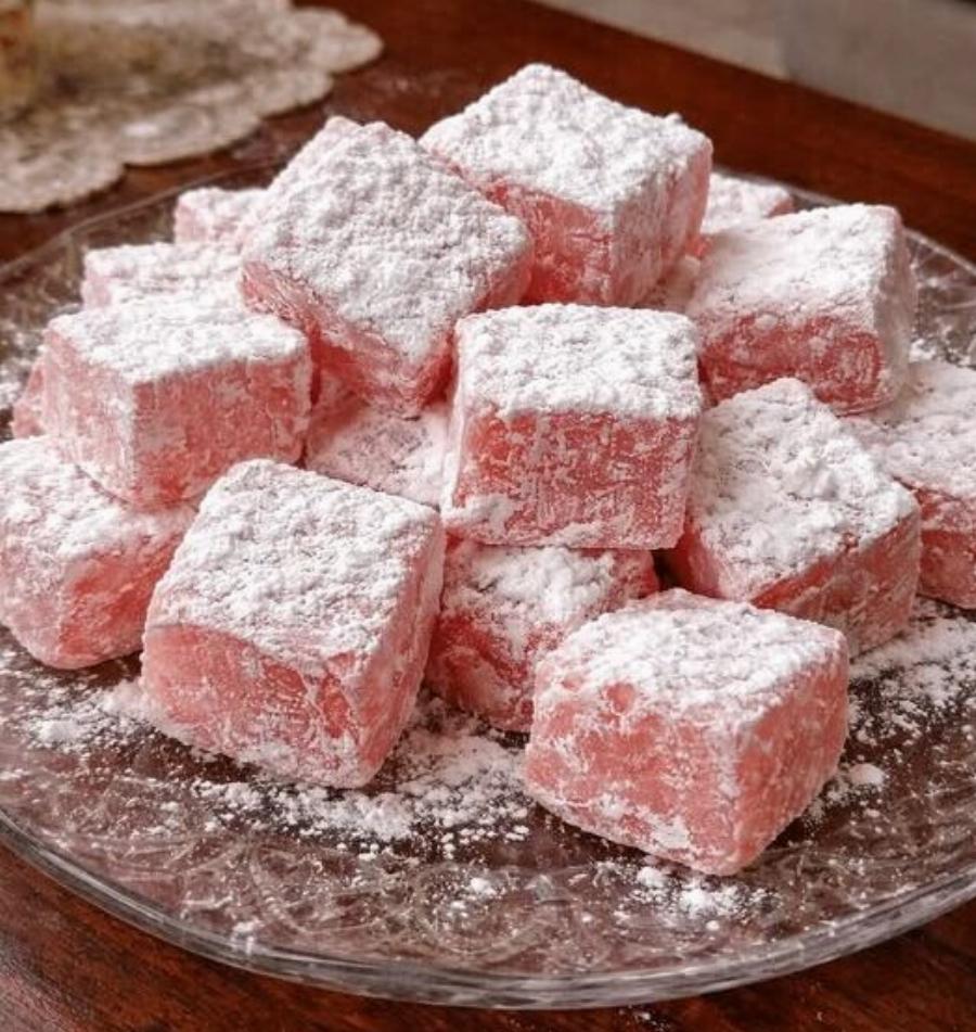 Τα αυθεντικά λουκούμια τριαντάφυλλο όπως τα έφτιαχναν παλιά