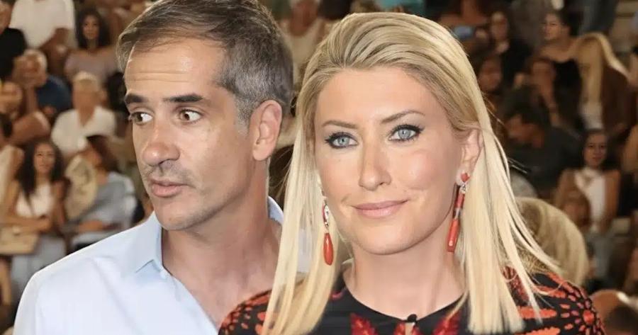 Σία Κοσιώνη – Κώστας Μπακογιάννης: Μαζί στο Καλλιμάρμαρο – Με μεταξωτό καφτάνι η δημοσιογράφος κι αστραφτερό πεντικιούρ