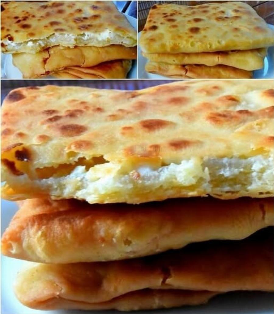 Γκιουζλεμέδες με φέτα όπως τα έκαναν παλιά– Τραγανά τηγανόψωμα που γίνονται ανάρπαστα