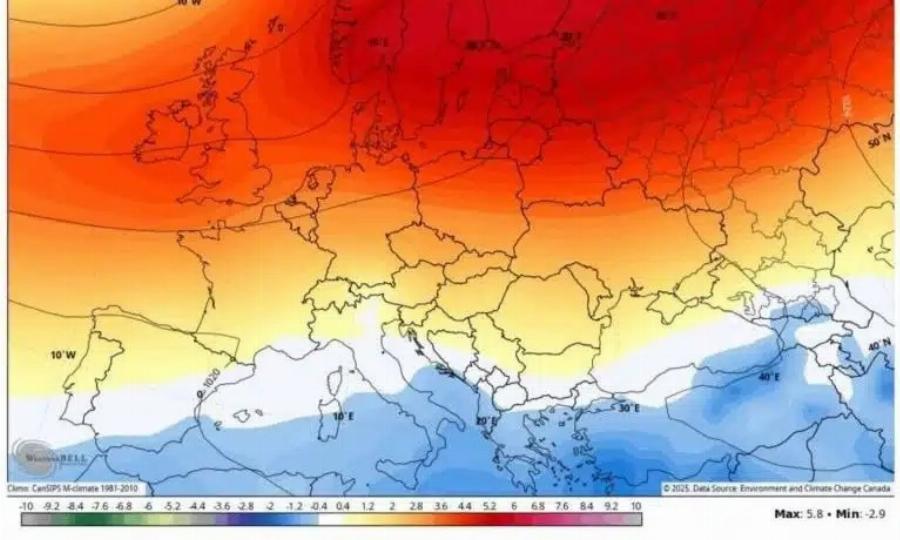 Η πρώτη πρόβλεψη για τον φετινό χειμώνα: Δυσάρεστα νέα για την Ελλάδα