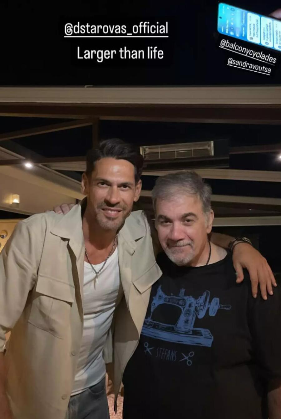 Κλαίμε από χαρά: Η πρώτη βραδινή έξοδος του Δημήτρη Σταρόβα μετά τη σοβαρή περιπέτεια της υγείας του