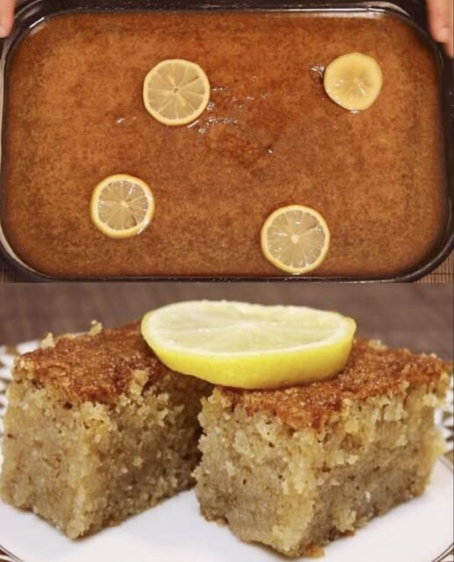 Σιροπιαστό κέικ με καρύδια: Εύκολη παραδοσιακή συνταγή με σιρόπι