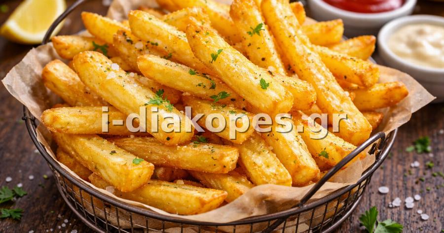 Το άγνωστο μυστικό συστατικό για να γίνουν οι τηγανιτές πατάτες φουλ τραγανές
