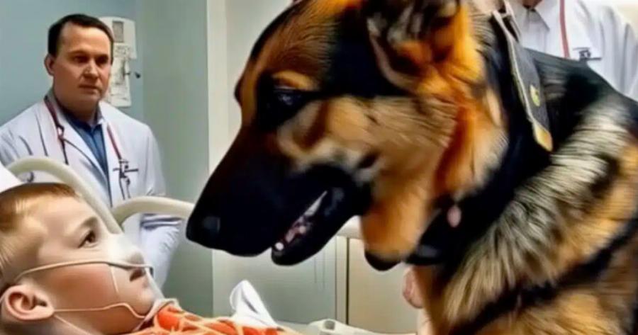Πριν από την επέμβαση, το αγόρι αγκάλιασε τον σκύλο του, αλλά ξαφνικά ο σκύλος πήδηξε από το κρεβάτι και επιτέθηκε σε έναν από τους γιατρούς, όλοι έμειναν τρομοκρατημένοι, συνειδητοποιώντας τον λόγο πίσω από την παράξενη συμπεριφορά του