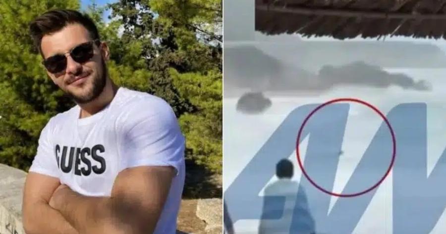 Λευκάδα: Οι Tελεuταiες στιγμές του Στέφανου στη θάλασσα – Avατpιxιαστικo βίντεο ντοκουμέντο