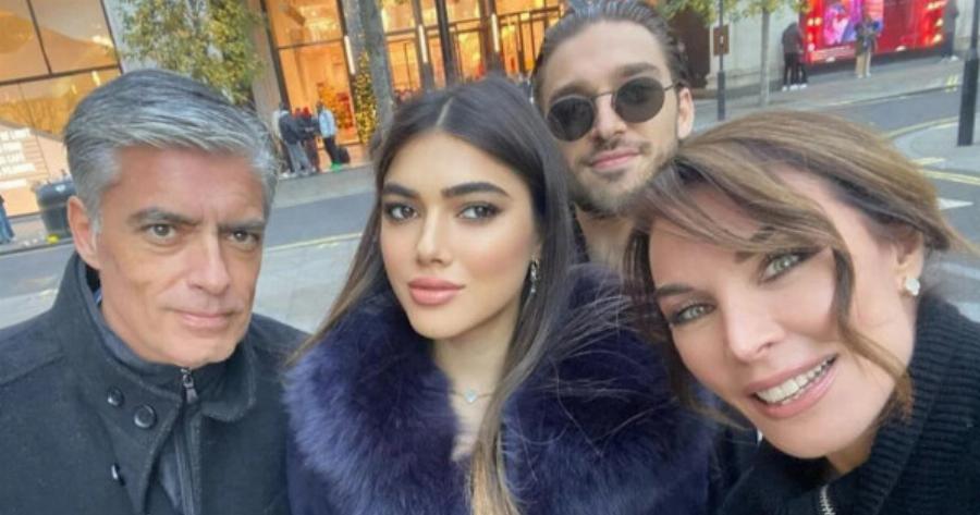 Πανέμορφη στο Λονδίνο η Λυδία Ευαγγελάτου: Ταξίδεψε από τη Νέα Υόρκη για family reunion και ήταν όλοι σαν γαλαζοαίματοι