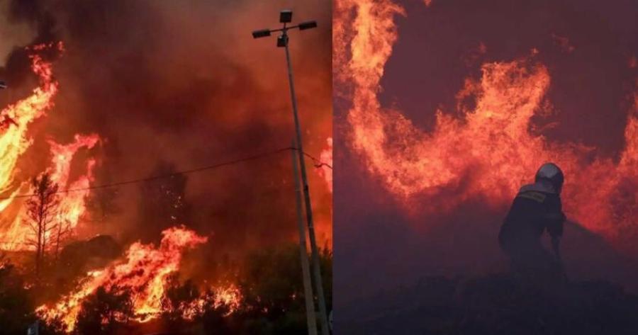 EKTAKTO – Μεγάλη φωτιά ΤΩΡΑ στην Αττική – Σuναγερμός στην Πυροσβεστική