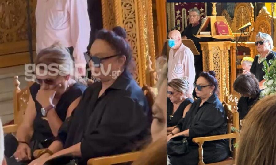 Κηδεία Κατρανίδη τώρα: Κατέρρευσε η Μίρκα Παπακωνσταντίνου – Τον «αποχαιρετά» με δάκρυα στα μάτια