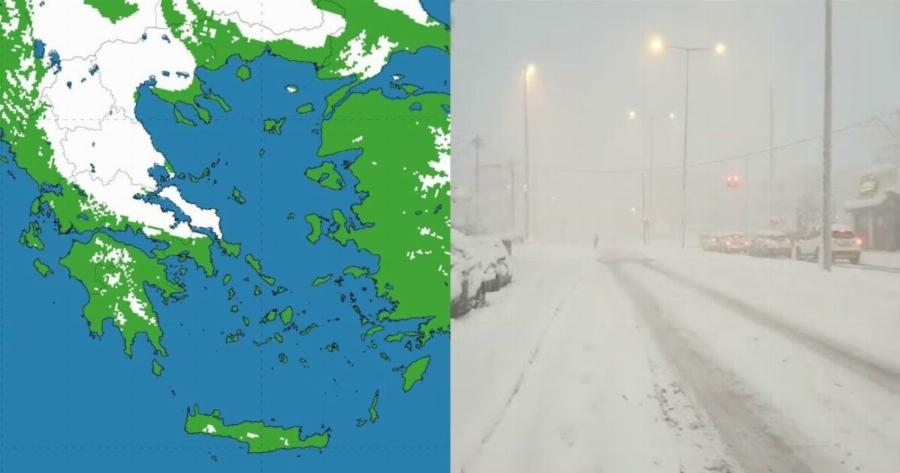 Έρχονται χιόνια στην Ελλάδα μετά το Πάσχα: “Έμειναν” με ανοιχτό το στόμα οι μετεωρολόγοι με αυτό που θα συμβεί…Μάιο μήνα – Οι περιοχές που θα ασπρίσουν
