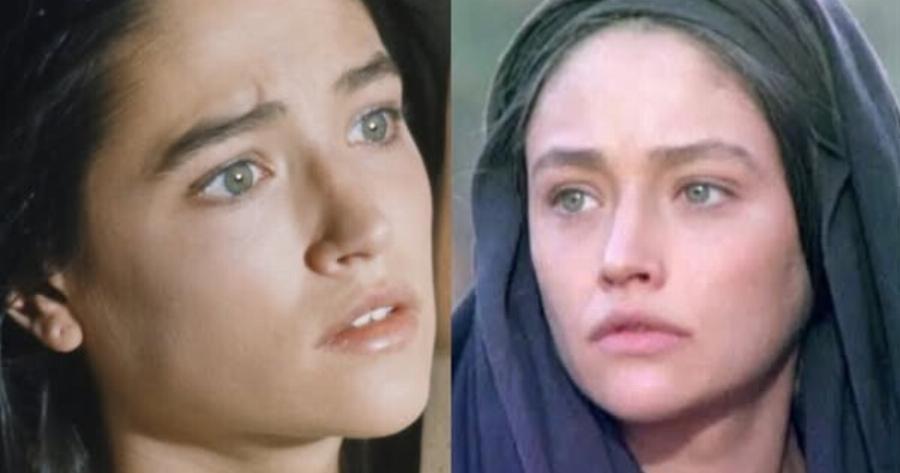 Πράσινα μάτια, πρόσωπο ολόιδιο, καστανά μαλλιά μέχρι τη μέση: Η κόρη της Ολίβια Χάσεϊ, που υποδύθηκε την Παναγία, είναι κλώνος της μητέρας της