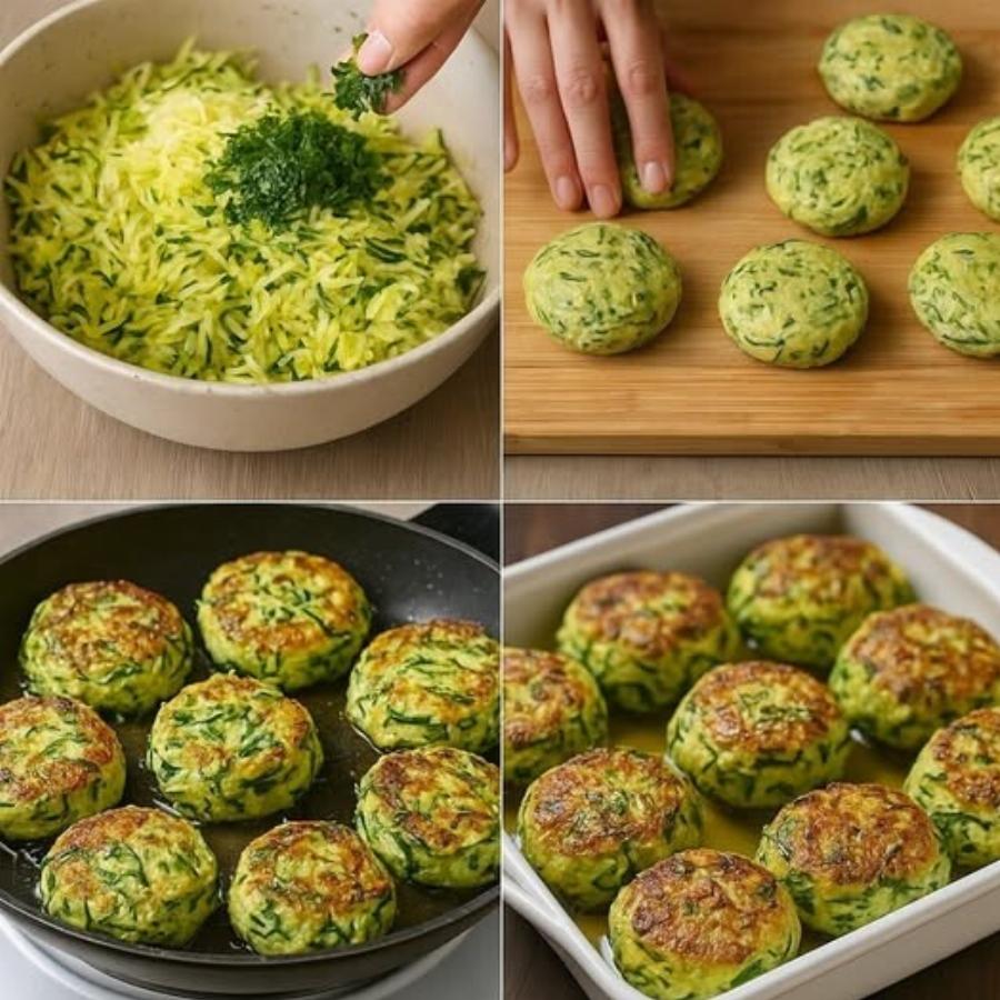 Αν θέλεις ένα ελαφρύ, υγιεινό και πεντανόστιμο πιάτο που φτιάχνεται πανεύκολα, αυτά τα κεφτεδάκια κολοκυθιού είναι η τέλεια επιλογή!