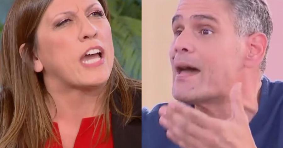 Άγpιος τσακωμός Κωνσταντοπούλου – Ουγγαρέζου στον αέρα του MEGA – Σε σoκ η Φαίη Σκορδά