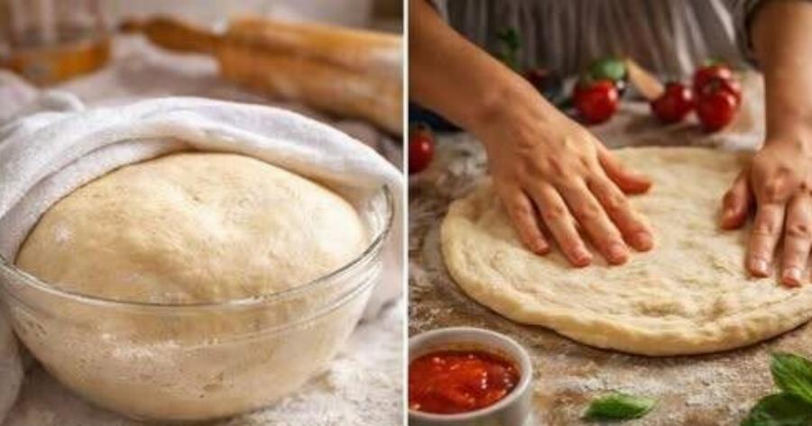 Η πιο εύκολη ζύμη πίτσας που πετυχαίνει πάντα