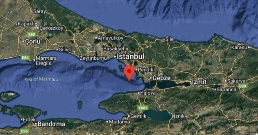 Ισχυρός σεισμός τώρα 5 Ρίχτερ – Ο χάρτης