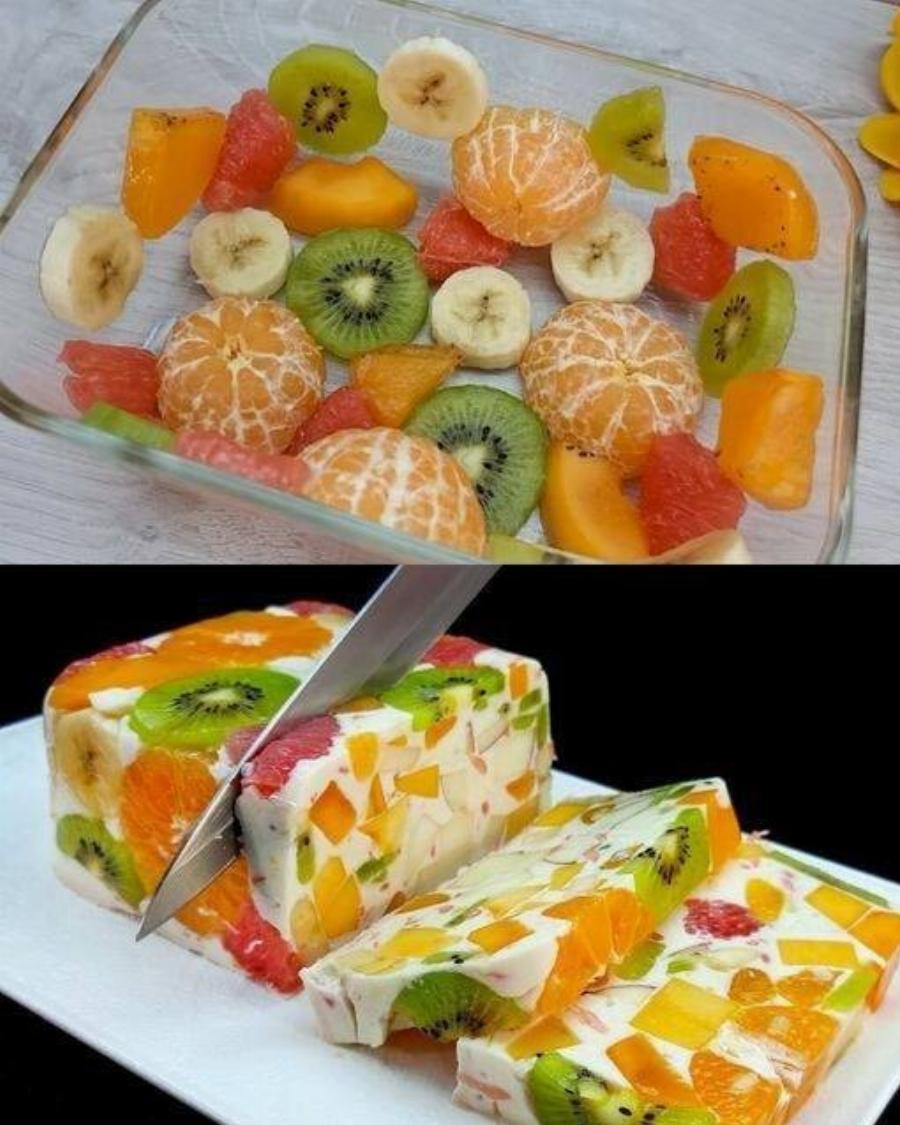 Μωσαϊκό Φρούτων με Κρέμα – Το Πιο Δροσερό & Εντυπωσιακό Επιδόρπιο Ψυγείου!