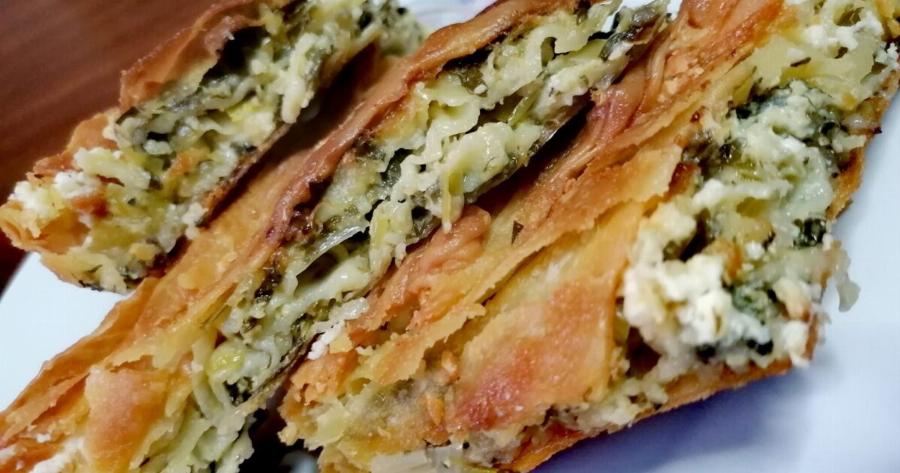 Αυτή τη χορτόπιτα έφτιαξα σήμερα για την οικογένειά μου – παραδοσιακή συνταγή από γενιά σε γενιά