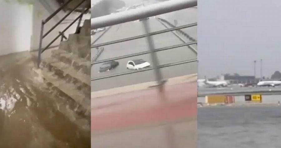 Απίστευτες εικόνες με πλημμύρες και στη Βαρκελώνη – Κόκκινος συναγερμός για ακραία φαινόμενα – Βίντεο