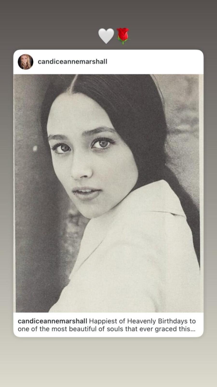 Πράσινα μάτια, πρόσωπο ολόιδιο, καστανά μαλλιά μέχρι τη μέση: Η κόρη της Ολίβια Χάσεϊ, που υποδύθηκε την Παναγία, είναι κλώνος της μητέρας της