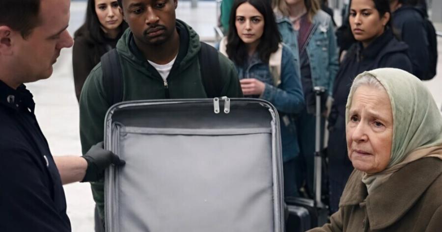 Κατά τη διάρκεια του ελέγχου αποσκευών μιας ηλικιωμένης γυναίκας, ένας υπάλληλος ασφαλείας παρατήρησε στην οθόνη του σαρωτή μια περίεργη σιλουέτα και ζήτησε να ανοίξουν τη βαλίτσα — λίγα λεπτά αργότερα, όλο το αεροδρόμιο πάγωσε από το σοκ