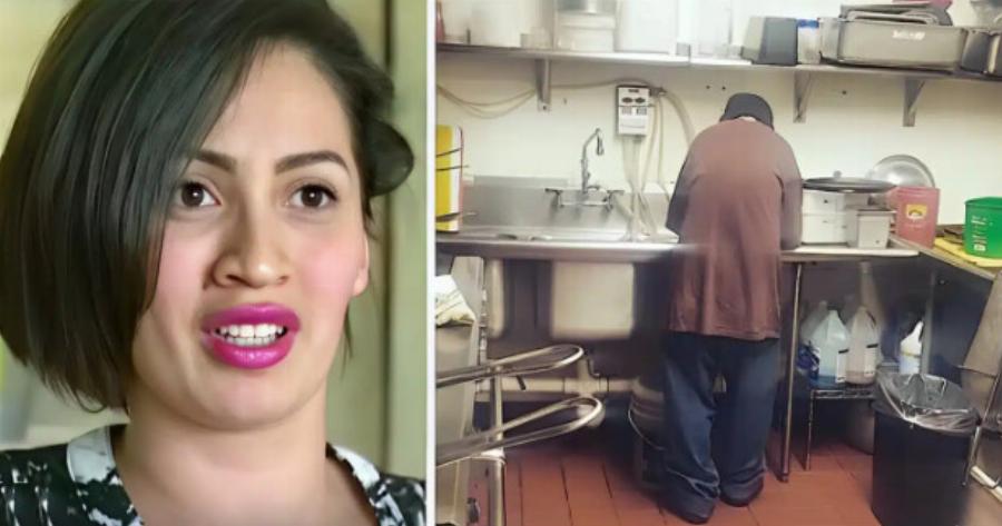 Ιδιοκτήτρια καφέ δίνει σε έναν άστεγο εργασία, μόλις ήρθε η ώρα να τον πλnρώσει έκανε κάτι που κανείς δεν περίμενε