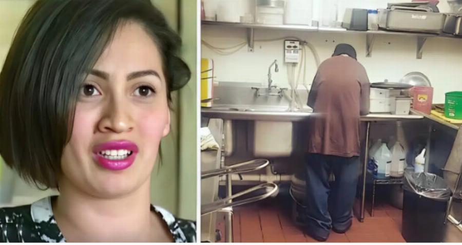 Ιδιοκτήτρια καφέ δίνει σε έναν άστεγο εργασία, μόλις ήρθε η ώρα να τον πλnρώσει έκανε κάτι που κανείς δεν περίμενε