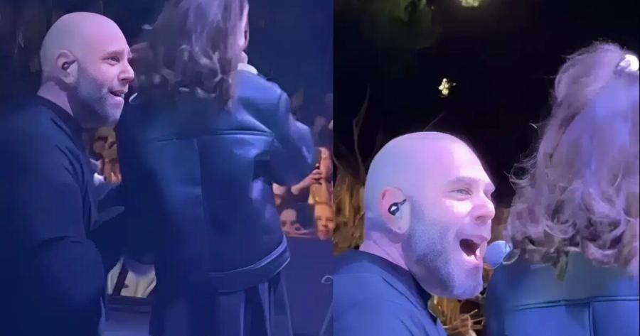Μιχάλης Κουινέλης: Ανέβασε onstage την 6χρονη κόρη του Ανατολή και τραγούδησαν μαζί