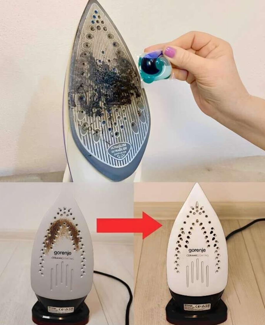 Καθαρίστε το σίδερό σας με ένα παλιό κόλπο της γιαγιάς μόνο σε 30 δευτερόλεπτα