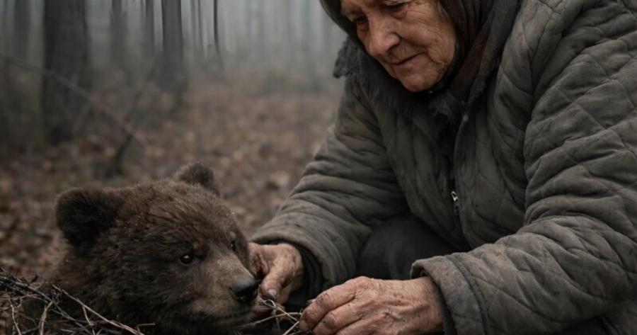 Η γιαγιά βρήκε στο δάσος μια παγίδα και ένα αρκουδάκι παγιδευμένο μέσα της: έσωσε το αρπακτικό και δεν μπορούσε καν να φανταστεί τι θα της συνέβαινε μόλις λίγα λεπτά αργότερα
