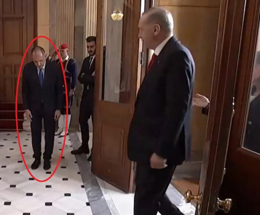 Σάλος με την κίνηση του Γεραπετρίτη μπροστά στον Ερντογάν