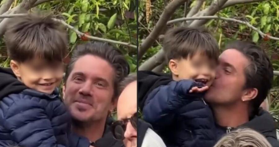 Νίκος Οικονομόπουλος: Σε τρυφερές στιγμές με τον μικρό Φώτη – Πηγαίνουν παντού μαζί