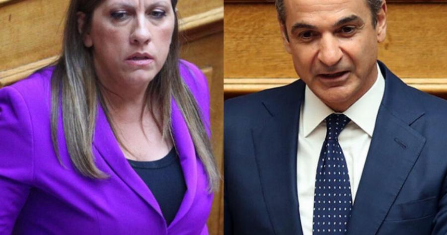 Επεισόδιο Μητσοτάκη – Κωνσταντοπούλου στη Βουλή