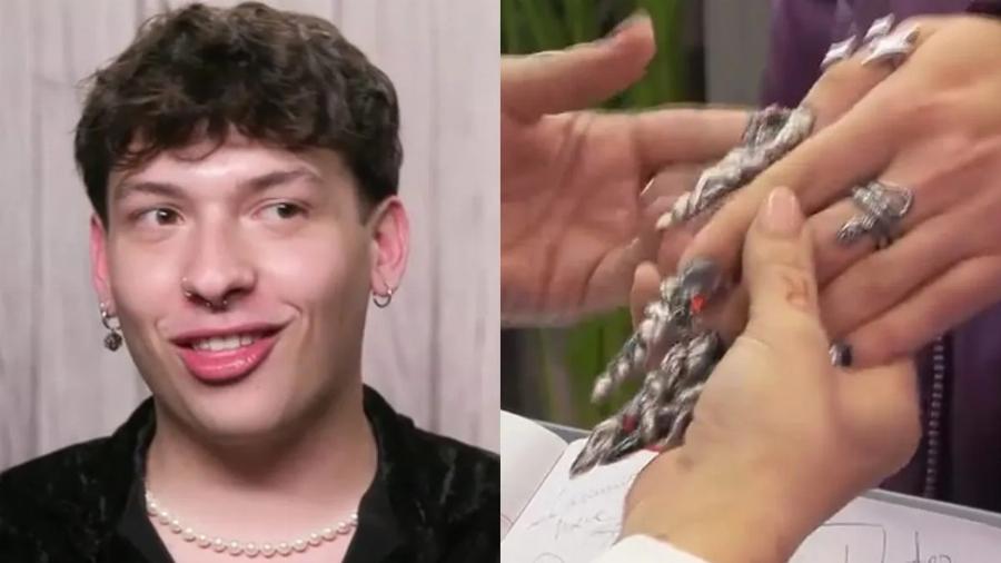 First Dates: Άφωνη η Ζενεβιέβ με τα εντυπωσιακά νύχια του Δημήτρη – Πως αντέδρασε το ραντεβού του (βίντεο)