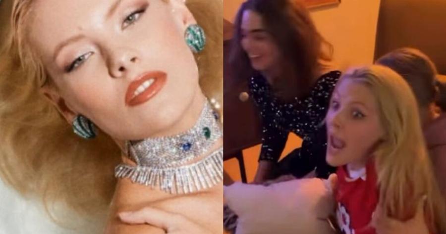 GNTM – Η στιγμή που η Ξένια Τσίρκοβα μαθαίνει από την τηλεόραση ότι κέρδισε στον τελικό