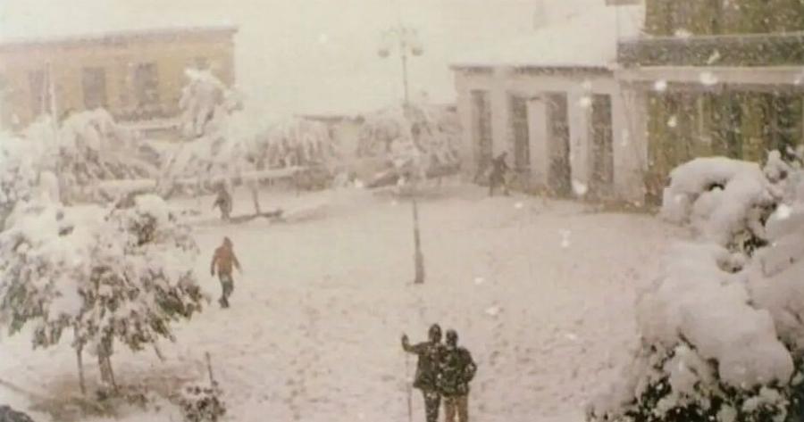 Καιρός: Ο ιστορικός χιονιάς του Μαρτίου 1987 – Όταν η Ελλάδα «πάγωσε» για 15 ημέρες