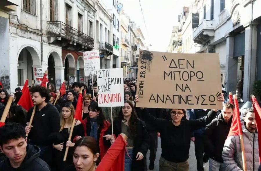 «Το έγκλnμα στα Τέμπη δεν θα ξεχαστεί» ήχησε σε όλη τη χώρα