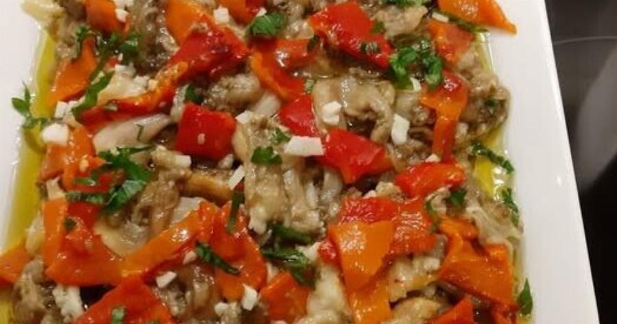 Μελιτζανοσαλάτα αγιορείτικη όπως την κάνουν στα μοναστήρια – Καπνιστή και αρωματική