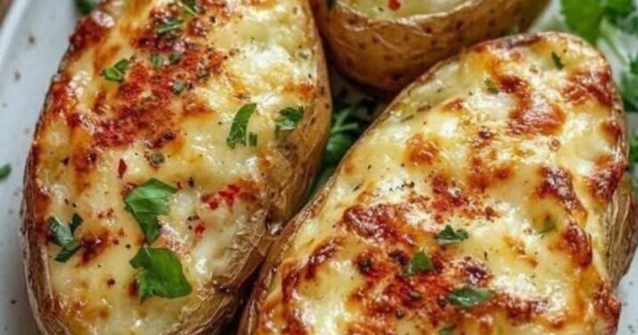 Οι γεμιστές πατάτες που έκανα και έγινε χαμός – δεν έμεινε ούτε μία