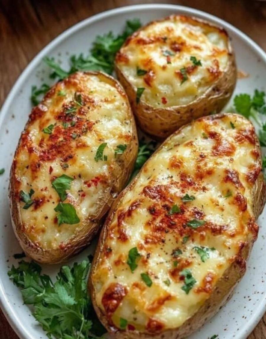 Οι γεμιστές πατάτες που έκανα και έγινε χαμός – δεν έμεινε ούτε μία