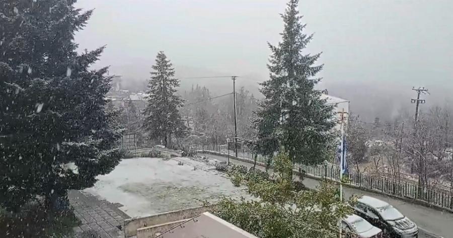 ΜΟΛΙΣ ΑΡΧΙΣΕ ΝΑ ΧΙΟΝΙΖΕΙ: ΔΕΙΤΕ ΒΙΝΤΕΟ