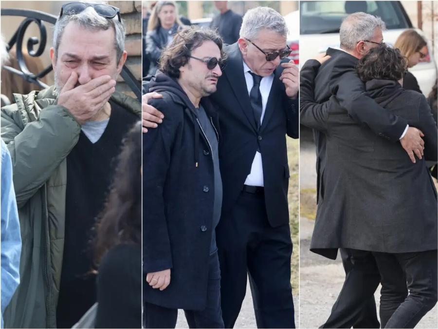 Καίτη Κωνσταντίνου: Πλάνταξαν στο κλάμα οι ηθοποιοί από τα «Εγκλήματα» – Τραγικές φιγούρες στην κηδεία της