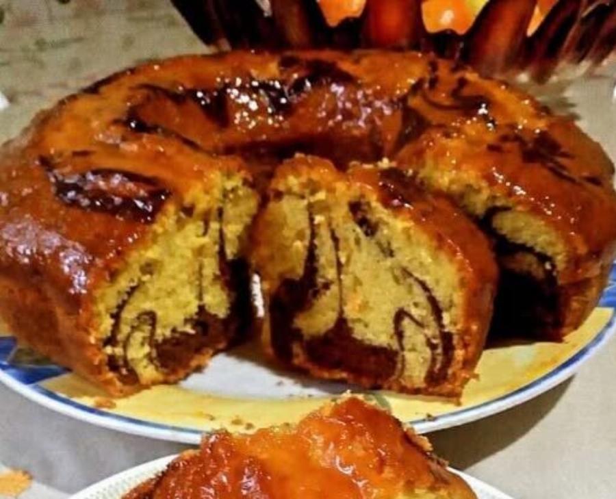 Το μαρμπρέ κέικ που έφτιαξα και δεν έμεινε ούτε φέτα – το μυστικό στη μαρμελάδα