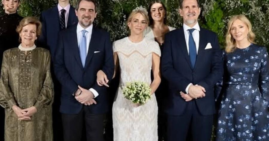 Νικόλαος Ντεγκρές – Χρυσή Βαρδινογιάννη: Οι επίσημες «γαλαζοαίματες» φωτογραφίες κι η ανακοίνωση για τον γάμο τους