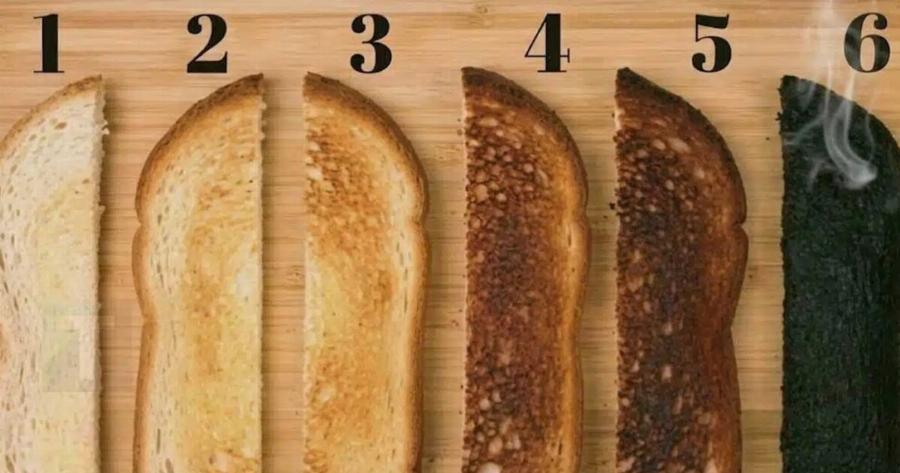 Ποια φέτα ψωμί είναι ψημένη στην εντέλεια;