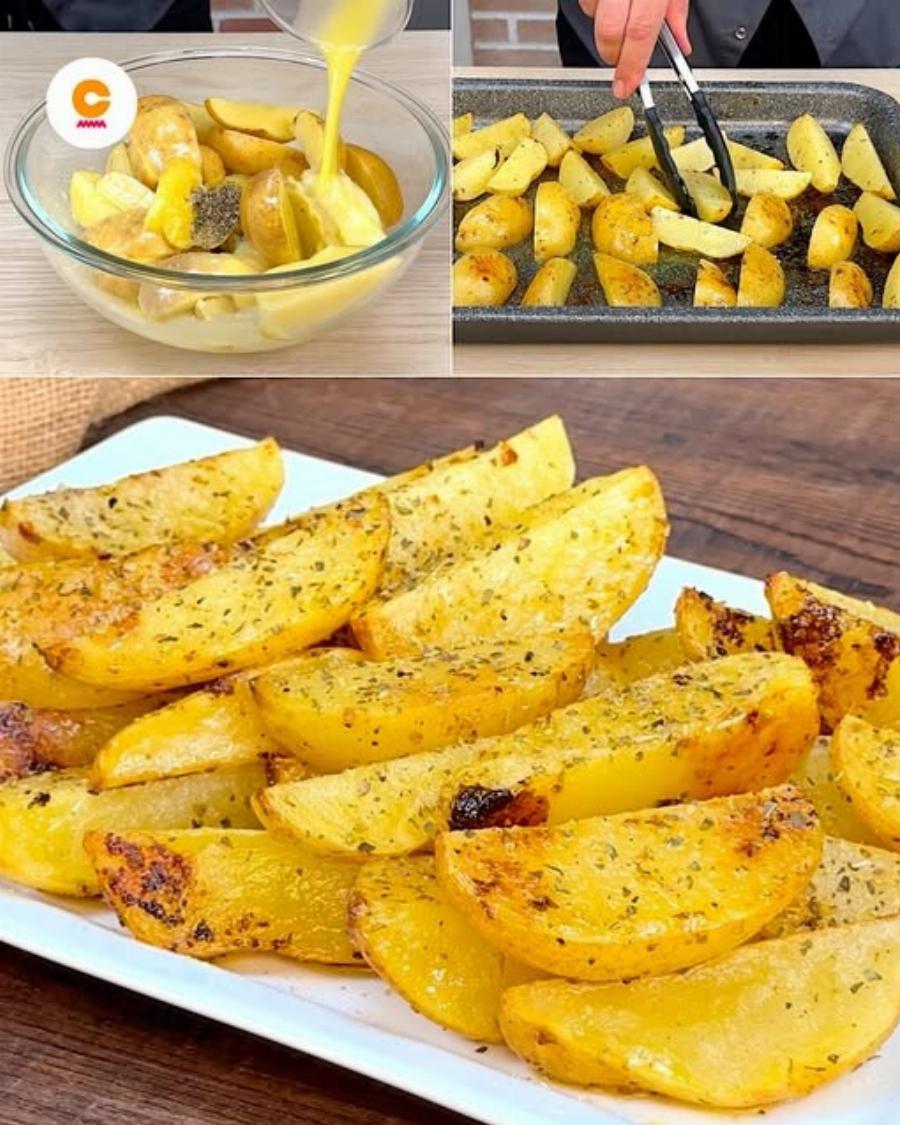 Το μυστικό για τις τέλειες πατάτες φούρνου