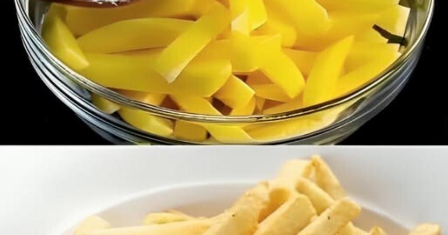 Το κρυφό κόλπο για να φτιάξετε νόστιμες τραγανές πατάτες χωρίς ούτε μια σταγόνα λάδι