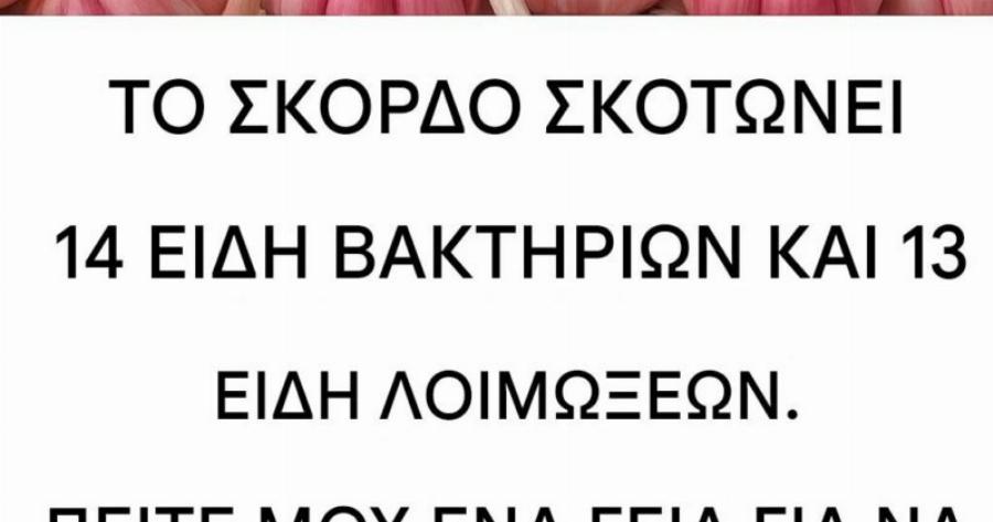 Σκόρδο: Το Φυσικό Αντιβιοτικό που Μπορεί να Αλλάξει την Υγεία Σου