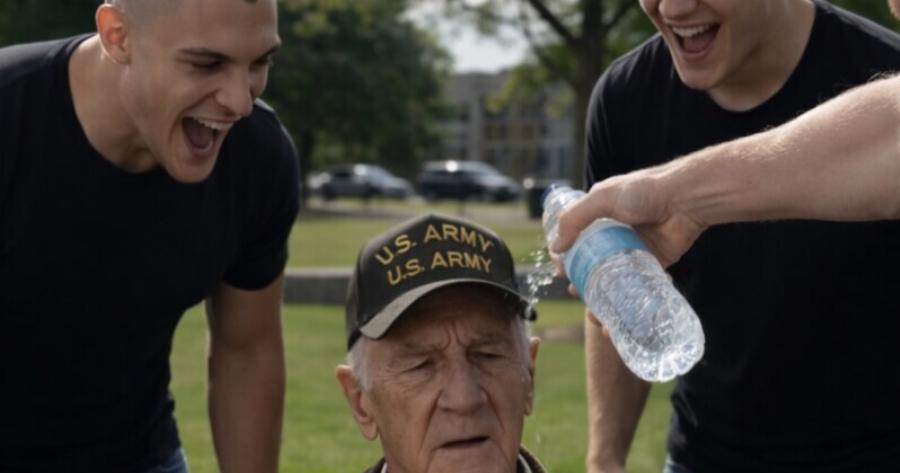 Τρεις νταήδες στο πάρκο κορόιδευαν έναν ηλικιωμένο άντρα, του πέταξαν νερό και γελούσαν: όμως οι νεαροί δεν είχαν ιδέα ποιος ήταν πραγματικά αυτός ο γέρος και πώς θα τελείωνε για αυτούς αυτή η συνάντηση